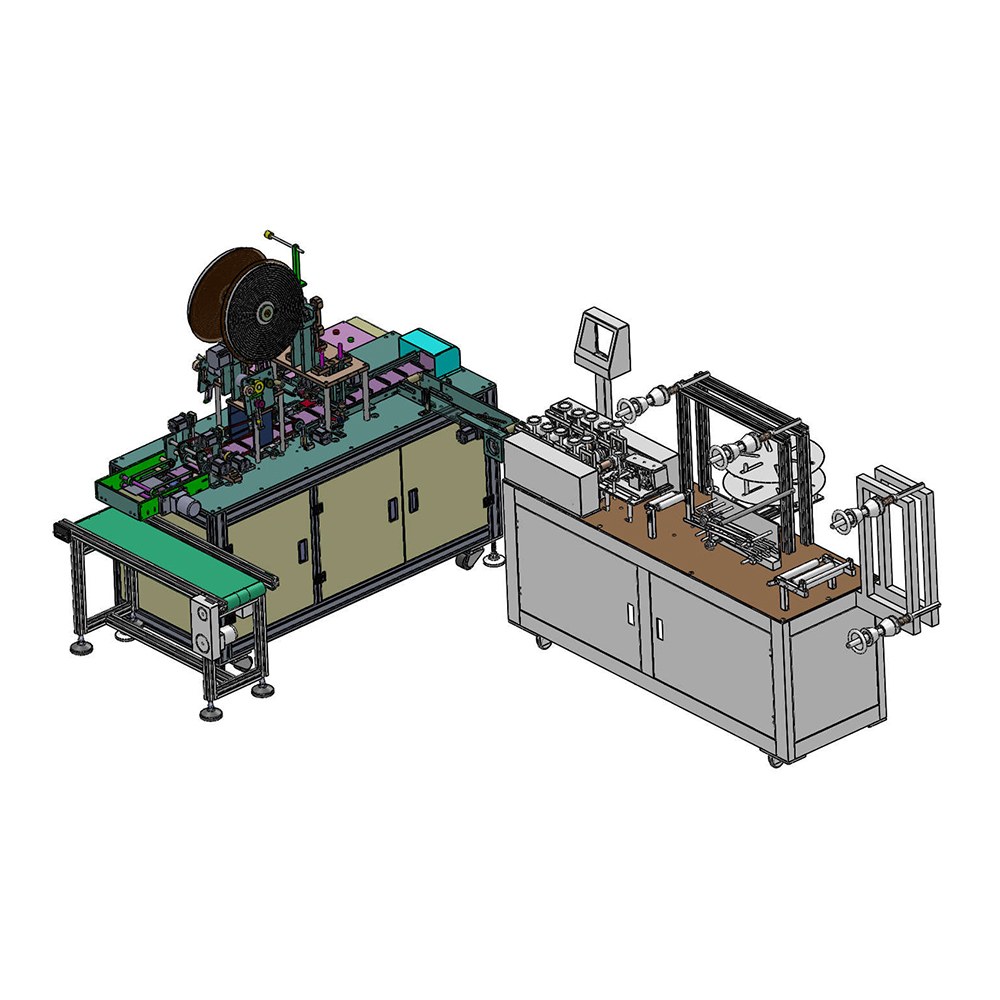 Surgical Mask Making Machine With Packaging